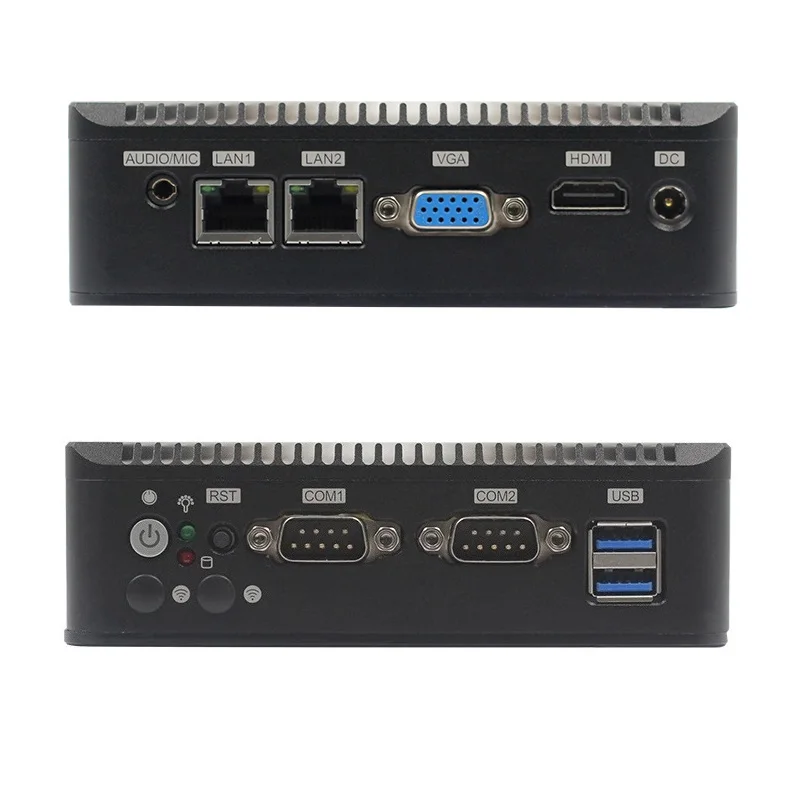 Zunsia Gemini Lake J5005 Gigabyte Linux Digital Aluminum Fanless