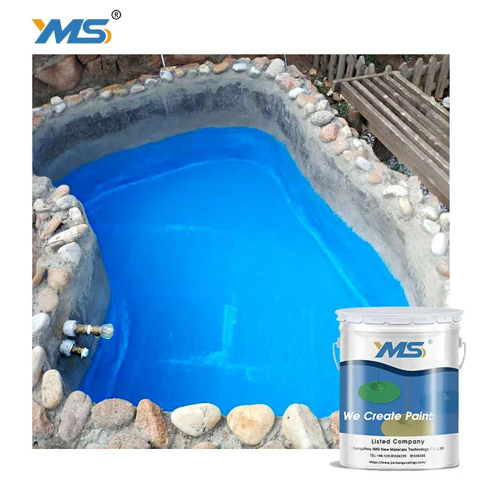 Free Sample Polyurethane Waterproof Liquid Coating Water Resistance PU Swimming Pool Paint for Plastic Usage