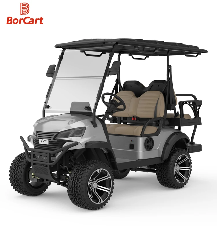 Borcart Custom Battery Powered 4 Seater Golf Cart Golf Carts For Sale