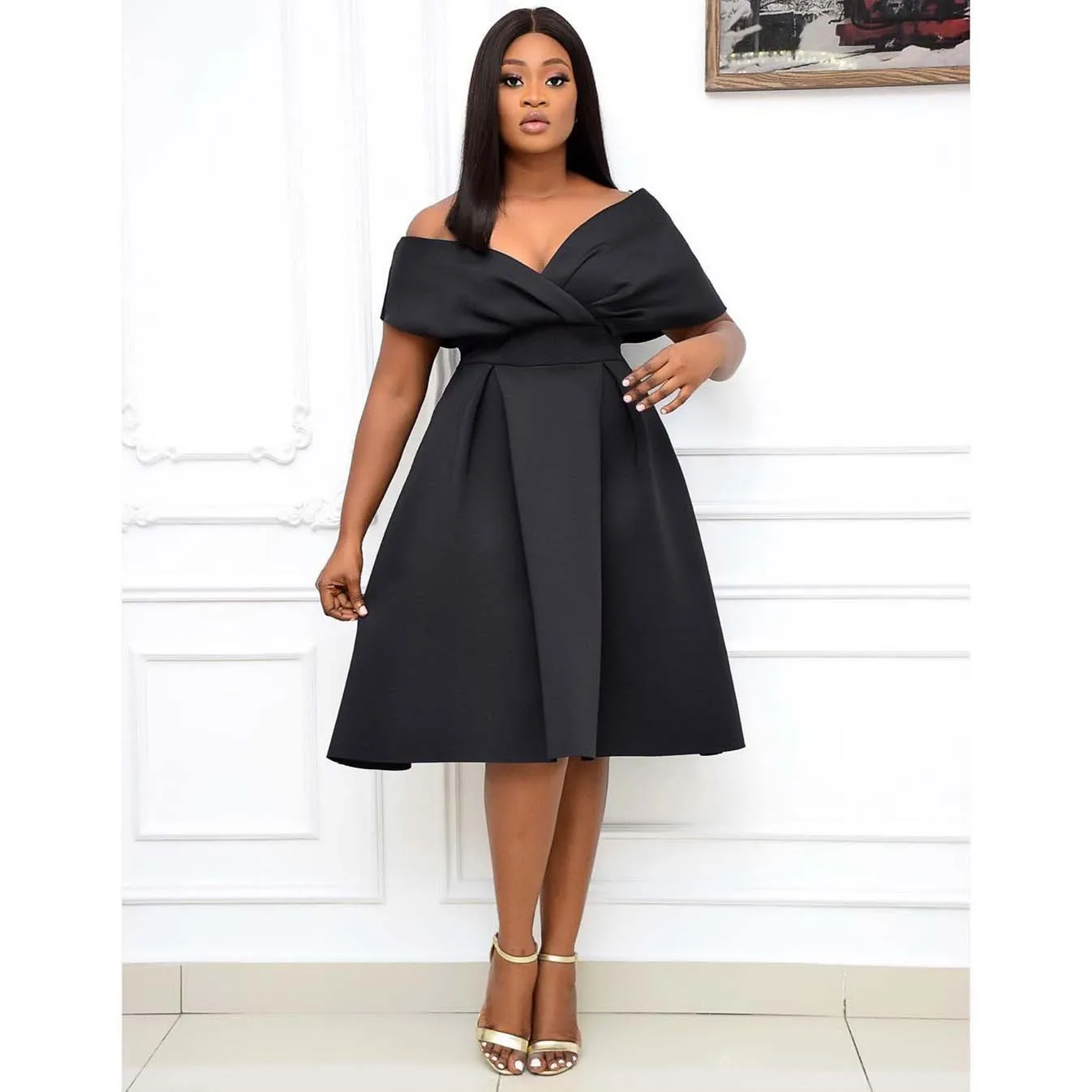 Fashion African Womens Dresses Off Shoulder Plus Size Dress Evening Dinner Dresses Fashion African Womens Dresses Off Shoulder Plus Size Dress Evening Dinner Dresses