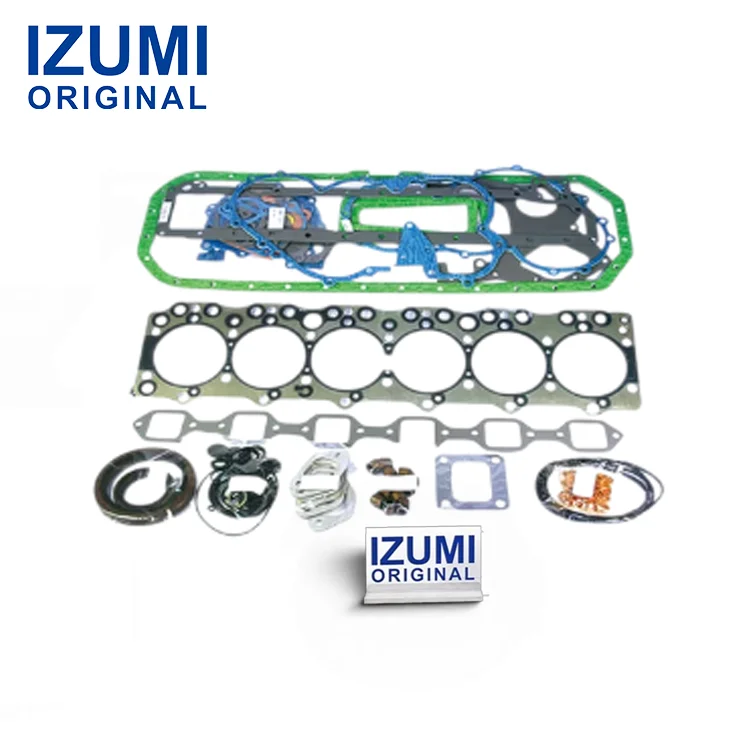 IZUMI ORIGINAL PC400-6 PC4006 Overhaul Gasket Kit Diesel Engine Spare Parts for Komatsu Excavator Loader Bulldozer Grader