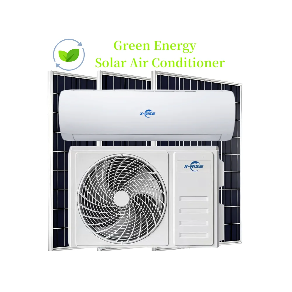 Acdc Hybrid Solar Air Conditioner Wall Mounted 9000btu 12000btu 18000btu 24000btu New Electric 1883