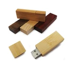 Usb Drive Bamboo OEM Log Wooden Usb Flash Drive 8GB Enterprise Exhibition Promotional Gifts Can Customize Logo Maple Bamboo Wood USB Flash Disk
