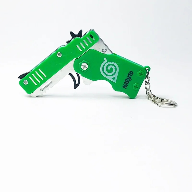 Factory Direct Selling Foldable Continuous Fire Power Super Alloy Continuous Fire Metal Children's Toy of Small Pistol
