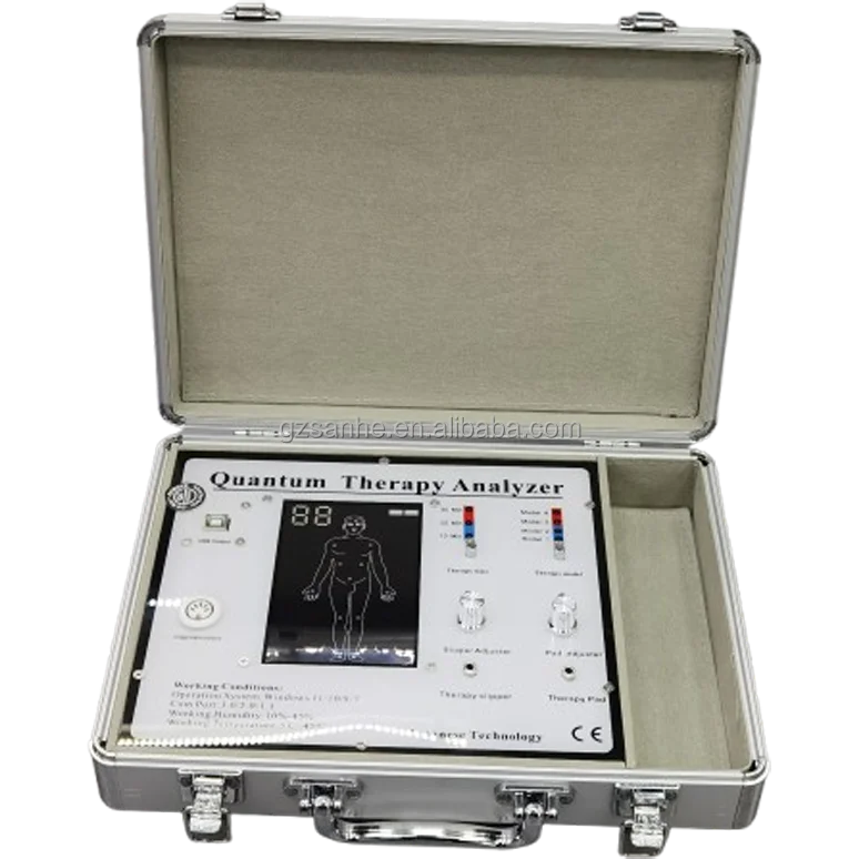 8TH TENS Pads Slipper Hand Comb Quantum Resonance Magnetic Analyzer Machine House-Service Detector Tester Physical Therapy