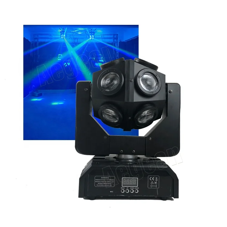 12x12w Mini Led Football Rotation Led Moving Head Stage Lights for Night Disco
