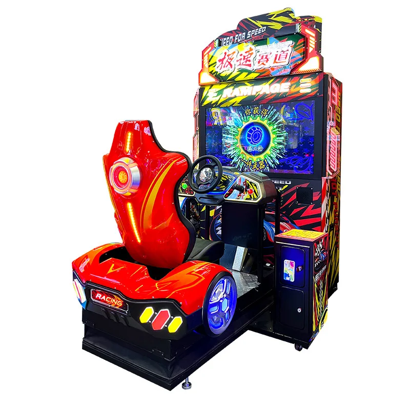 Simulator Racing Car Arcade Coin-operated Video Game Console Game Motorcycle Center Racing Console Speed Video Arcade