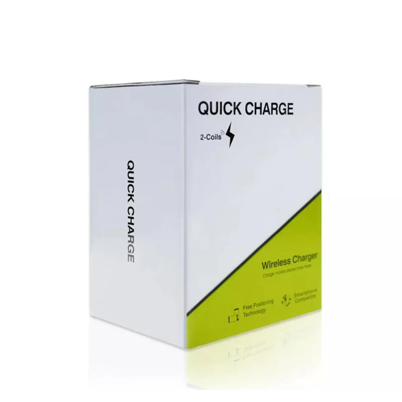 
OEM сотовый телефон Универсальный Быстрый 10 Вт Qi Индукционная зарядка 2 в 1 умное магнитное Беспроводное зарядное устройство Подставка для Iphone 