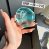 5cm Transparent Blue-opp packaging