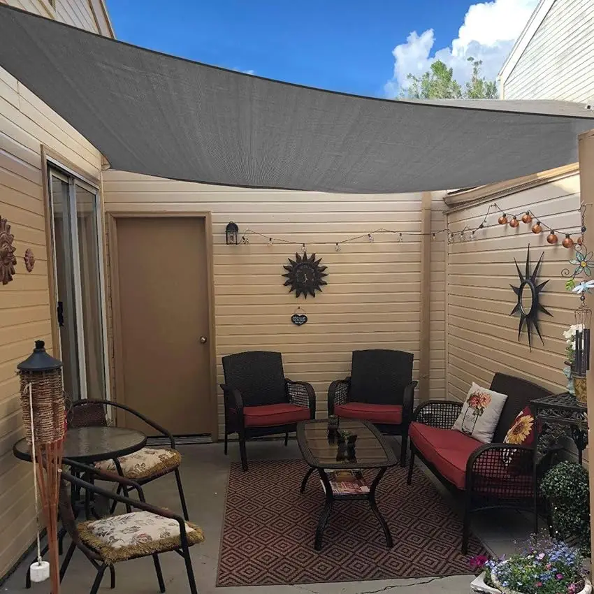 Dropsure Pergola Shade Cover 10'x12' Outdoor Sun Shade Cloth With