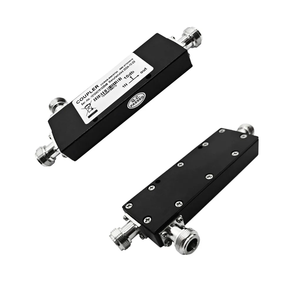 N Type Female Jack Connectors  698~2700MHz 10db Rf Coaxial Directional Coupler