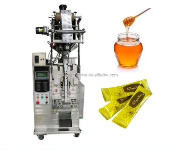 Honey Sachet Machine Stick Pack Honey Packing and Filling Machine Small Pouch Oil Honey Packing Machine