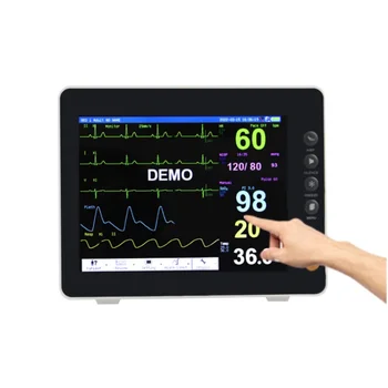 PM-9000 8 inch Hospital medical equipment icu ccu module vital sign multi parameter cheap device patient monitor