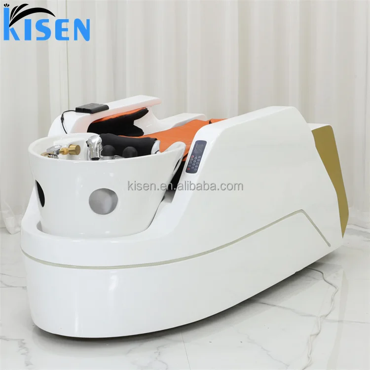 Kisen Luxury Electric Massage Shampoo Bed Massage Automatic Leg Lifting