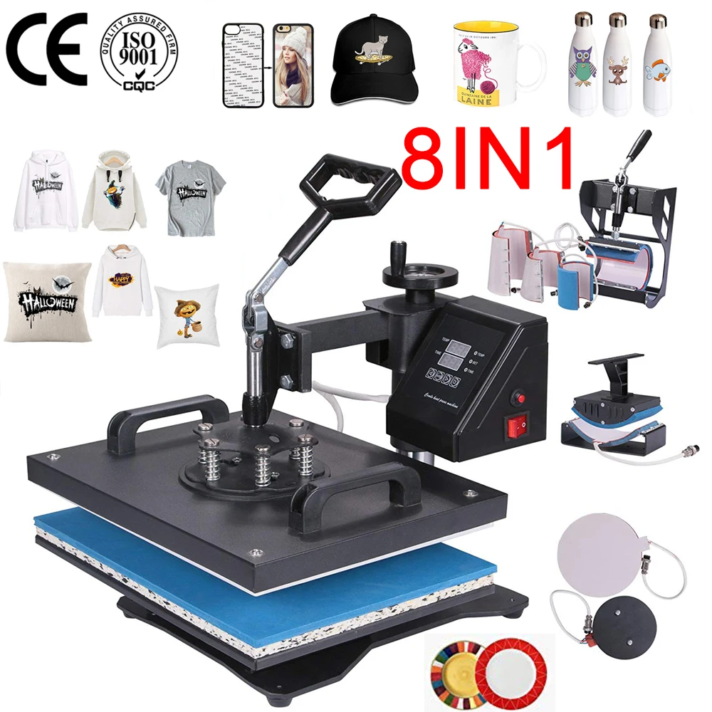 how to use heat press printing machine