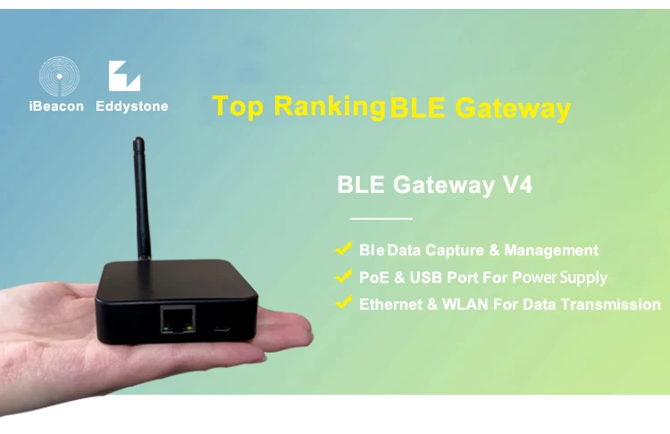 Ble4.0 Ibeacon Ble Gateway Bluetooth Sniffer For Tracking Ibeacon And ...