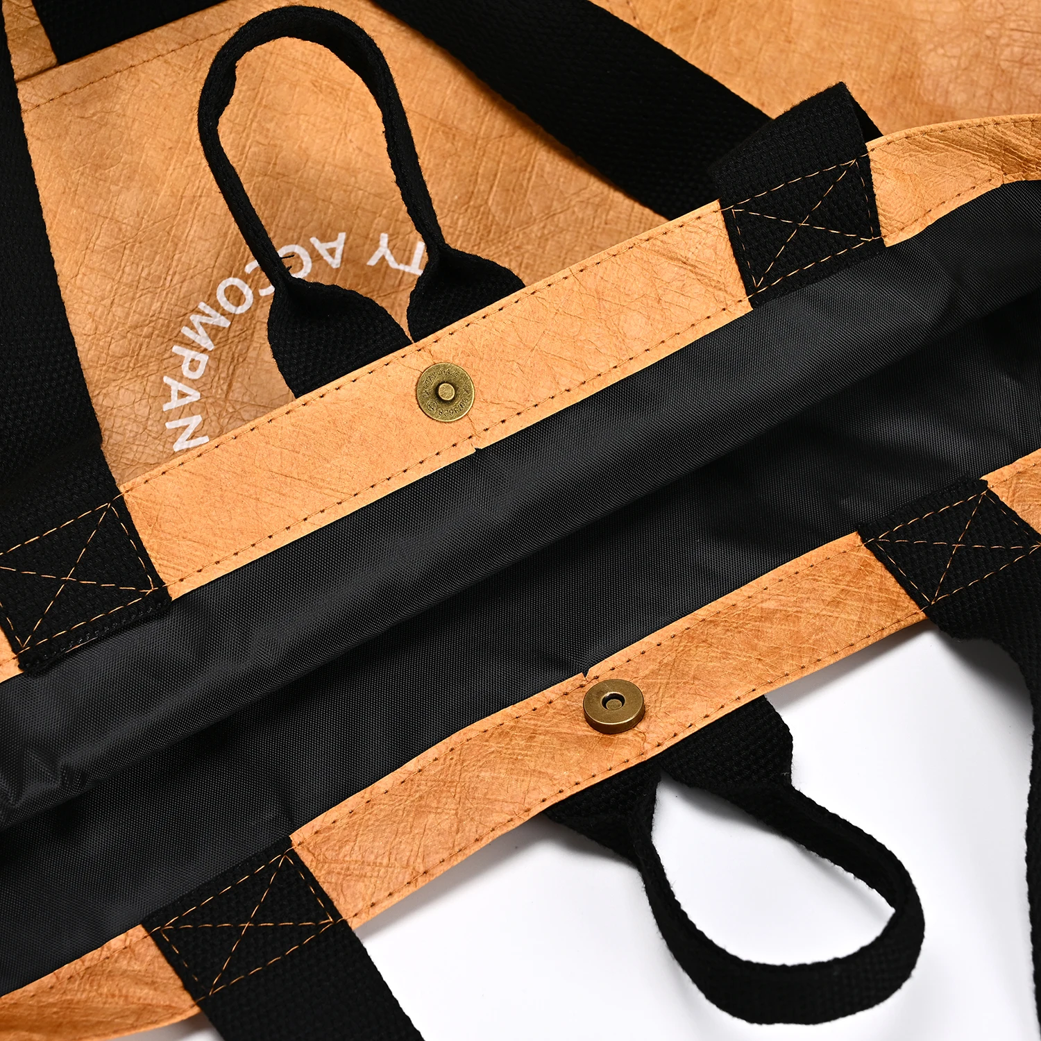 Dupont Paper TYVEK Kraft Single Shoulder Handbag Washable Shopping Bag Natural Ecobags Daily Advertising Screen Tyvek Bag manufacture