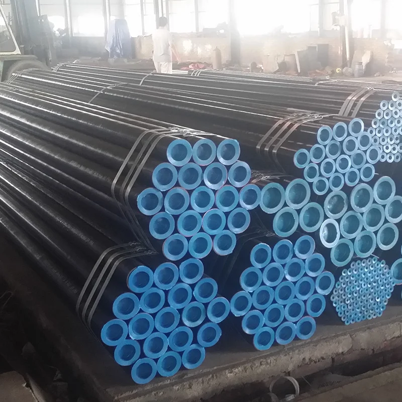 Black Pipe Sch40 API 5L Gr. B Carbon Steel Seamless Pipe With Be