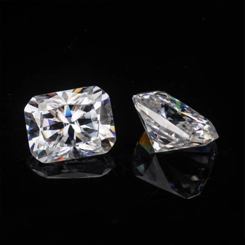 HMOIS GH color Radiant Cut VVS1 wholesale price white wholesale loose moissanite gemstone
