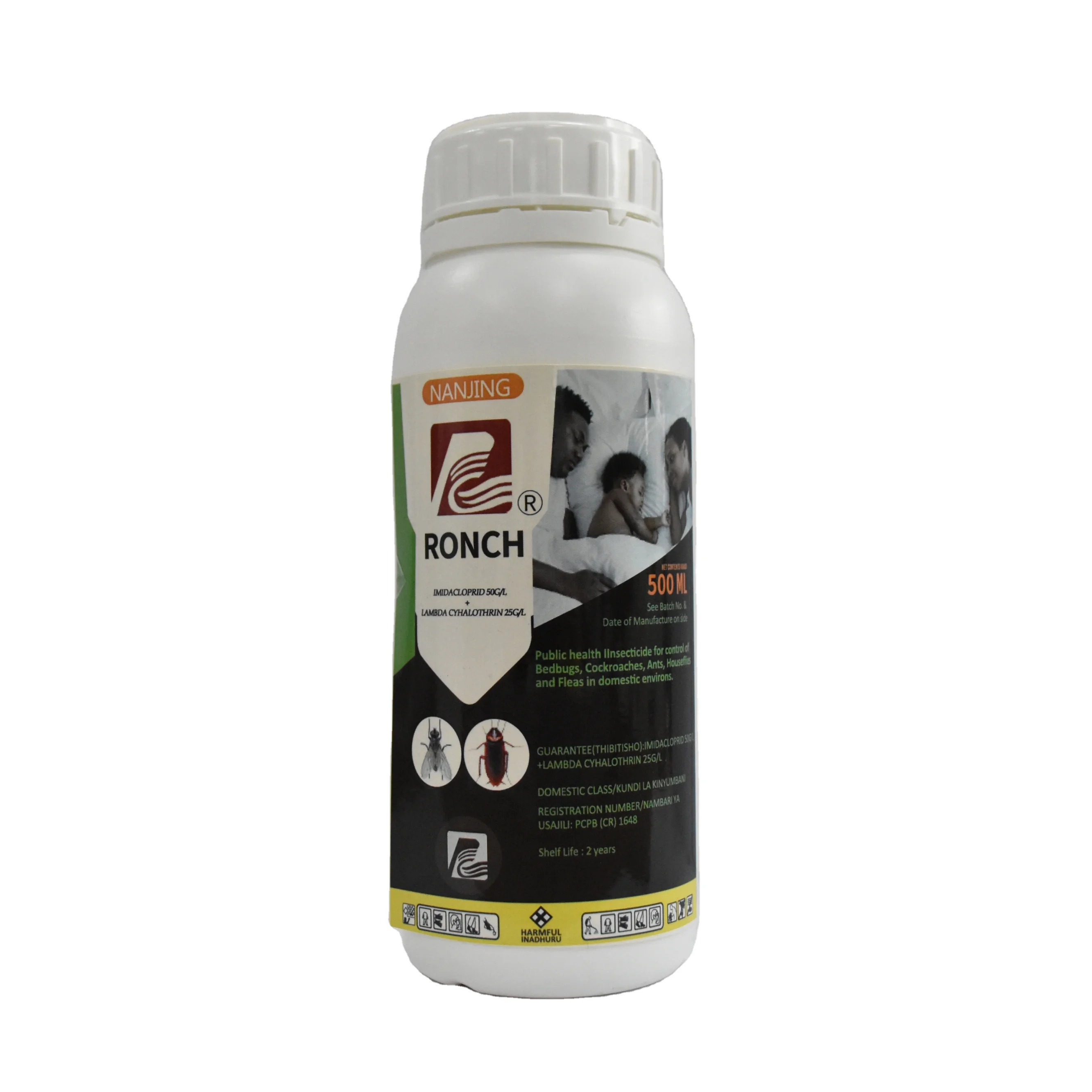 Bonne qualité Insecticide chimique agricole 160 g/L lambda cyhalothrine + 220 g/L Thiamethoxam SC insecticide mixte liquide