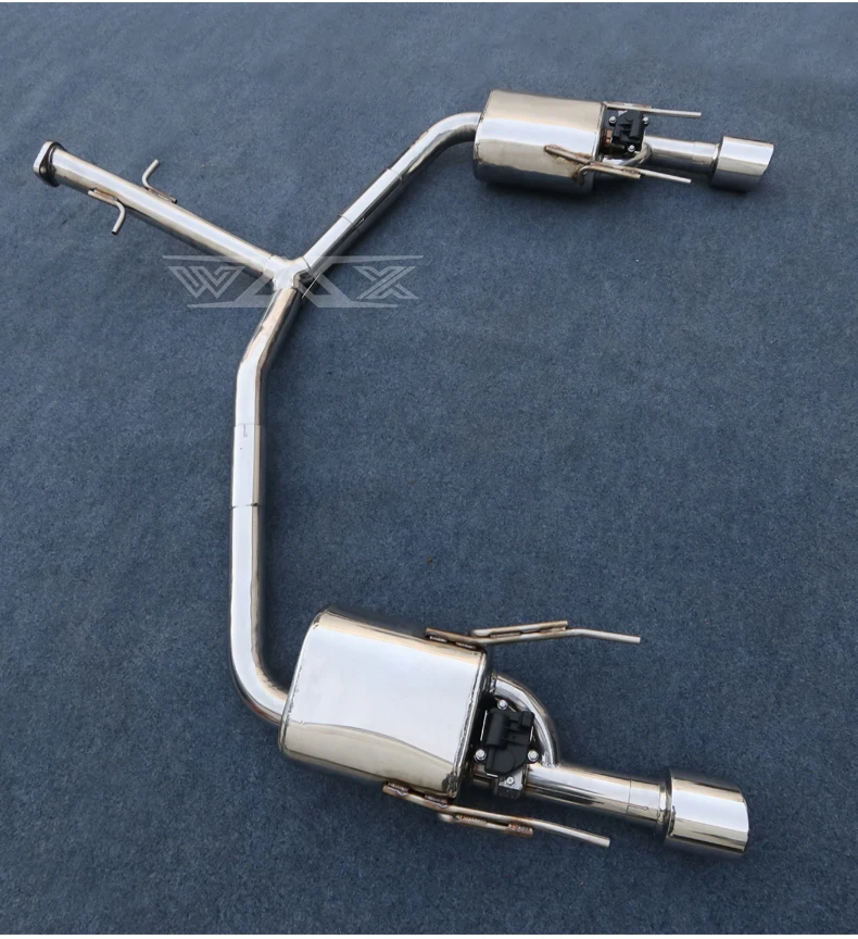 Stainless Steel Exhaust Pipes Exhaust Muffler Mid Pipe For Toyota Crown 2.5 3.0 2007-2022 Valve Control Catback Exhaust System