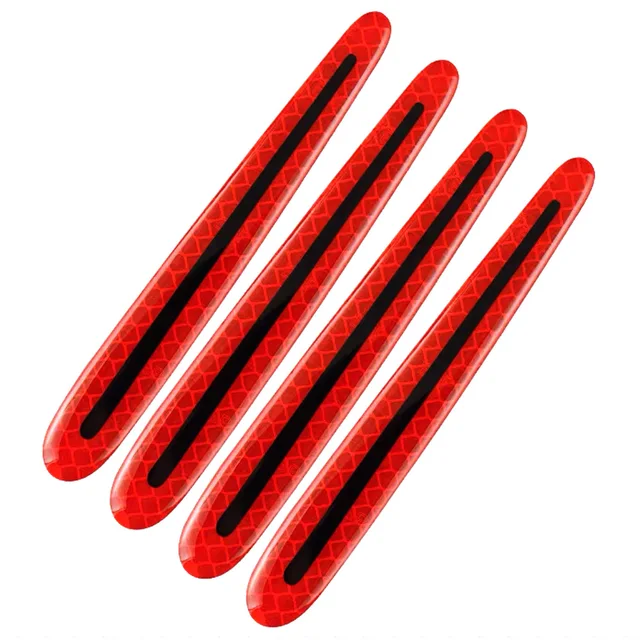 Universal Anti-collision Warning Car Reflective Stickers Anti-Scratch Car Door Handle Stickers