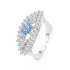 Platinum Gold+Blue Diamond