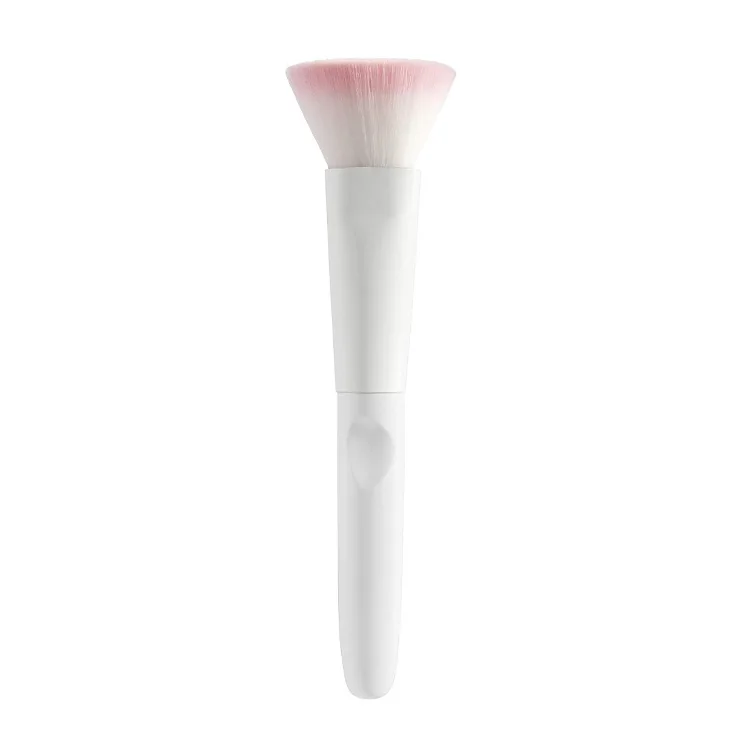 New Flat Top Blending Brush Synthetic Hair Wood Handle Foundation Makeup brush Flat Kabuki Brush for Face