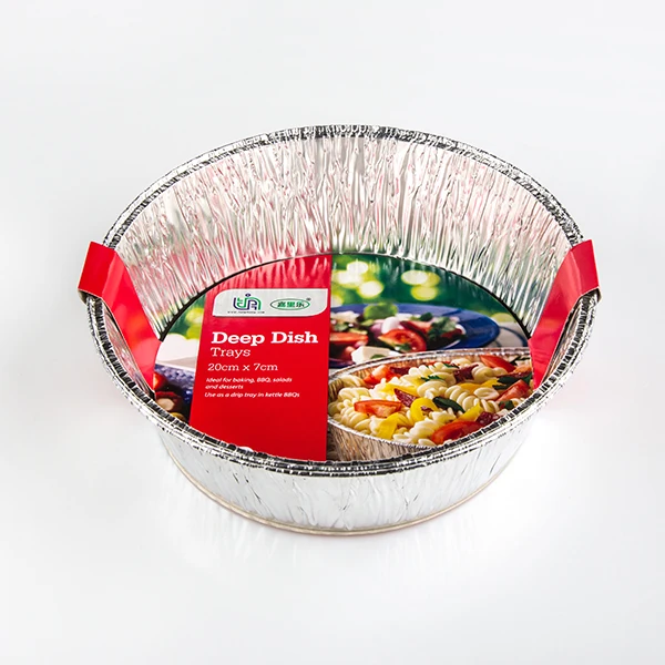 TIA YB87A Blockbuster Film Food Contact Safe Aluminum Foil Container Meal Delivery Tray Airtight Foil Container
