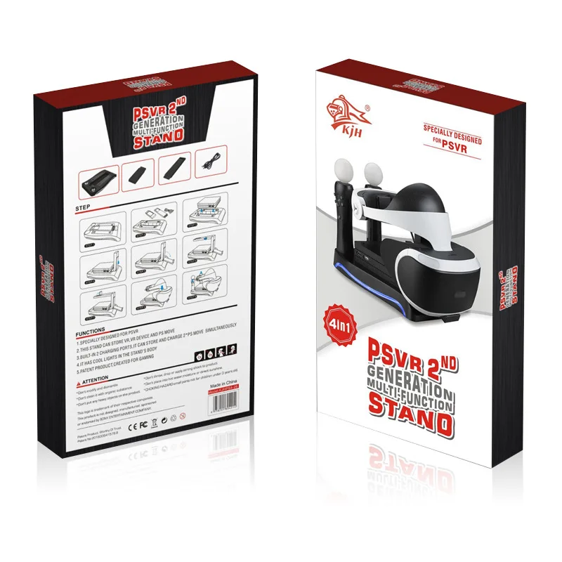 Vertical Stand 4 in 1 PS VR 2nd Generation PS4 VR Glasses