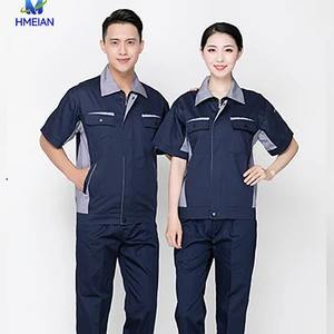 Short Sleeve Workwear Custom Design Workwear Work Uniforms Industrial Uniform