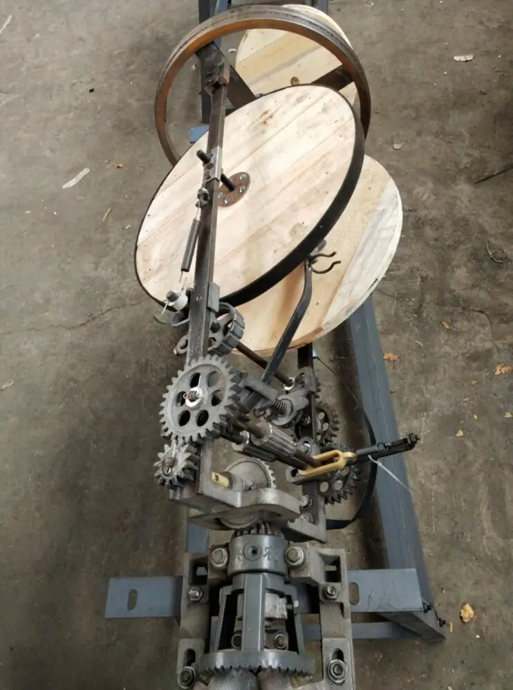 Дешевая электрическая 220 В стебель сена рисовая Пшеничная солома машина для производства