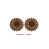 Crisantemo Focal bead Camel SA140