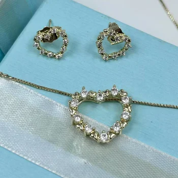 Elegant Hepburn Classic Bride Beads Multi-Layer Bohemia Gold Plate Stainless Steel Shell Fashion Sets with Diamond Brass Jewelry