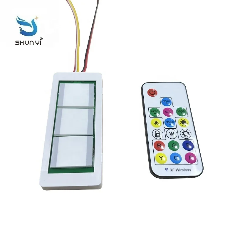 Rgb Touch Switch Dc12V 5A Triple Bond Touch Dimmer Control Switch Led Light Mirror Touch Sensor Switch