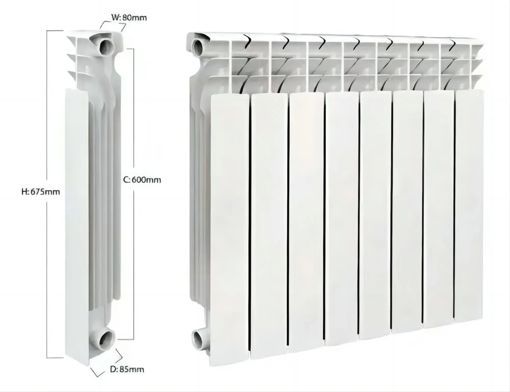 Die Casting Manufacturer Design Various Specification of Aluminium Injection Machine Mold for Radiator Production Line