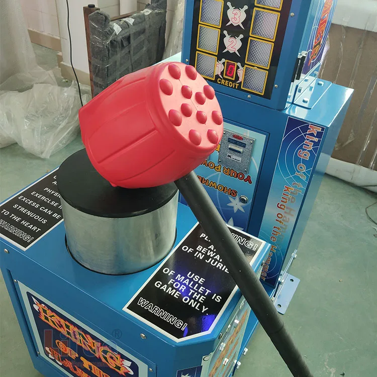 Factory Wholesale Coin Operated King Of Hammer Arcade boxing sport Game Machine adult Big Punch Boxing Game Machine For Sale