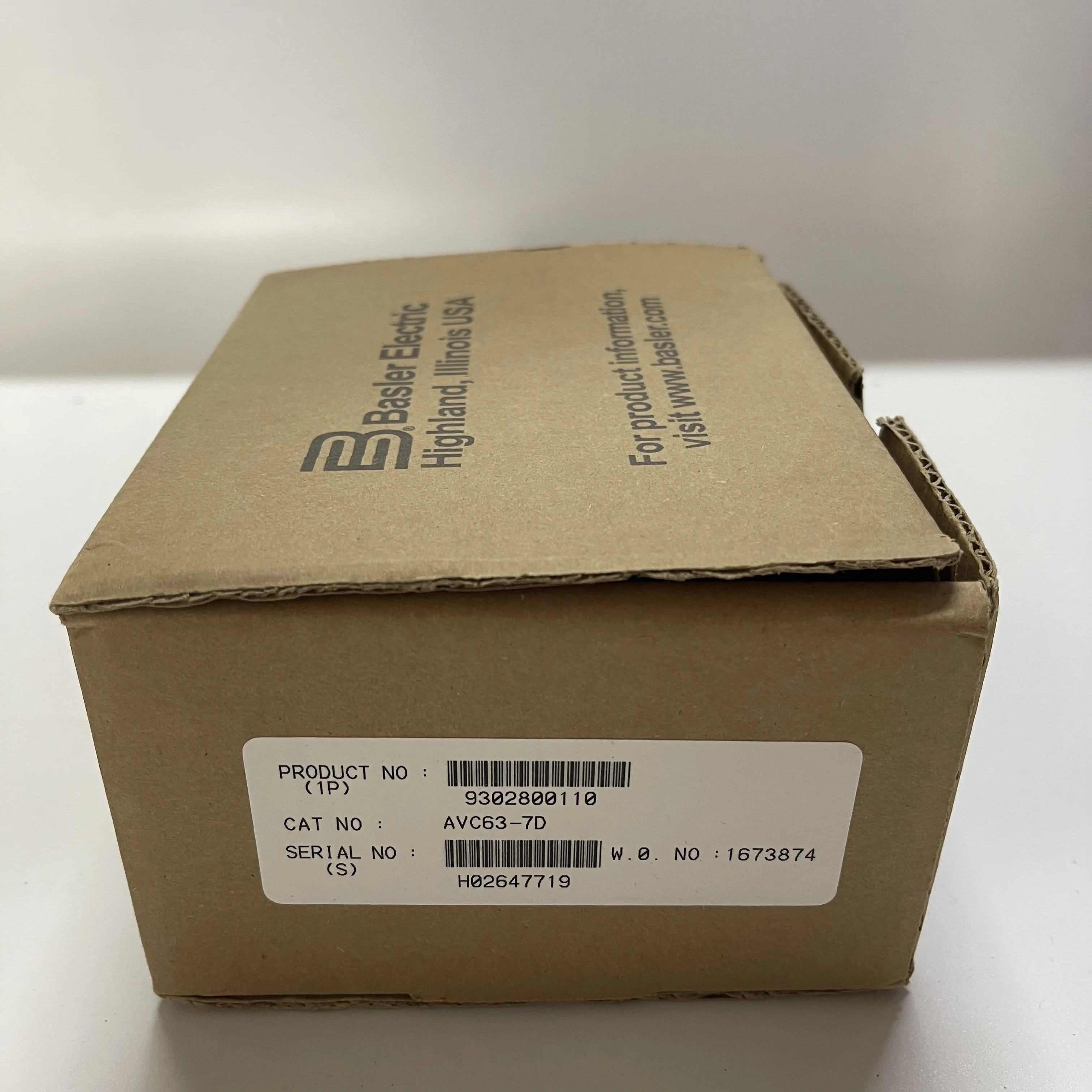 Basler Voltage Regulator AVC63-7D 9302800110