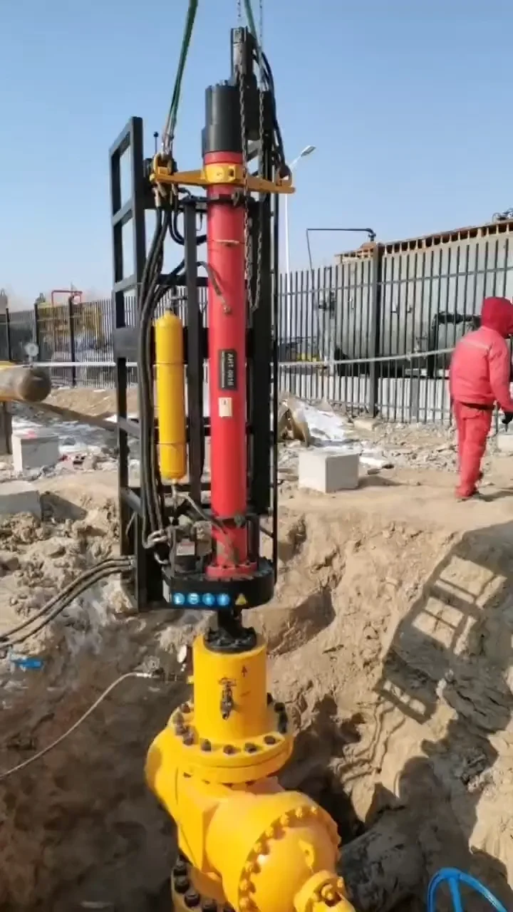 Gw0616 Model High Pressure Hydraulic Hot Tapping Machine For Hot Tapping Range 6''16'' Buy