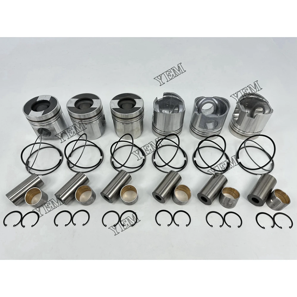 For Komatsu 6D125 Piston Rings Set Wholesale Engine Parts 3