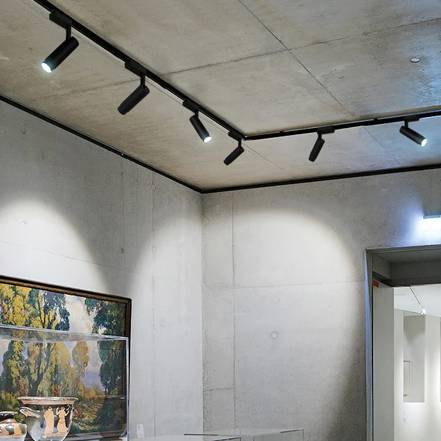 Алюминиевый монолитный блок светодиодов для коммерческого освещения, регулируемый угол луча, масштабируемый монолитный блок светодиодов, точечный Трековый светильник