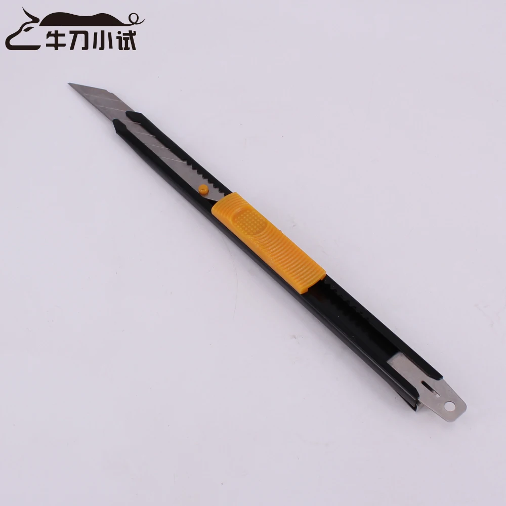 economic stationary 9 mm Utility Knife cutter metal handle