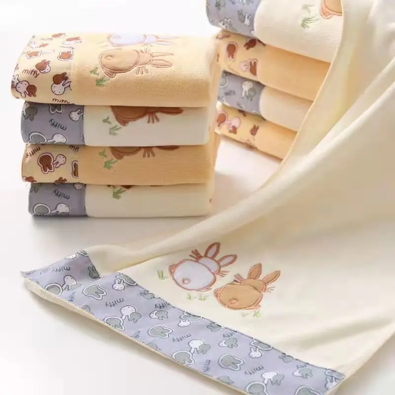 Custom Embossing Microfiber Nano Fiber Bath Towels Embossed Big Bath