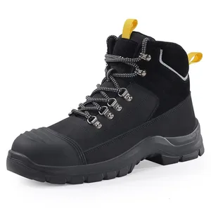 JIANKUN Factory Direct Sales Sports Safety Boots for Men Safety Shoes Steel Toe Work Boots Construction