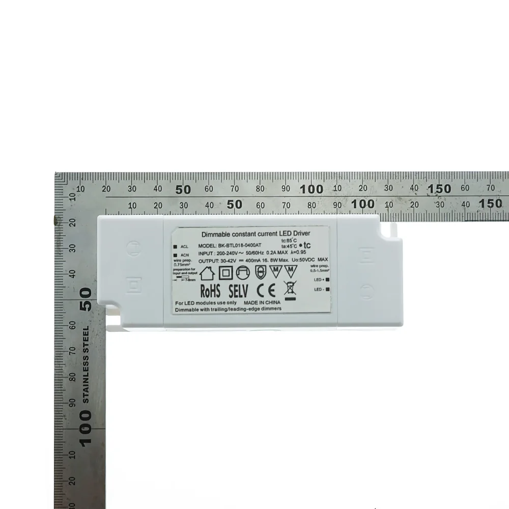 Constant Current 18W Triac Dimming Led Driver 350ma Dimmable