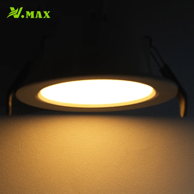 Умный Потолочный Круглый Встраиваемый светодиодный точечный светильник VMAX умный алюминиевый потолочный cob для помещений