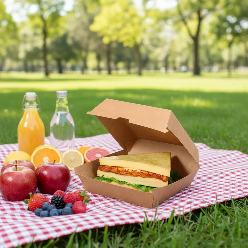 Factory Direct Disposable Kraft Paper Pizza Box Corrugated Food Grade Takeaway Packaging Carton Wholesale