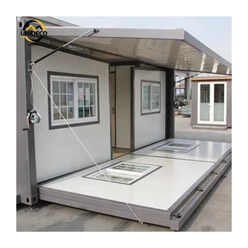 Quick Installation 20ft 40ft Folding Prefab Container Houses Foldable ...