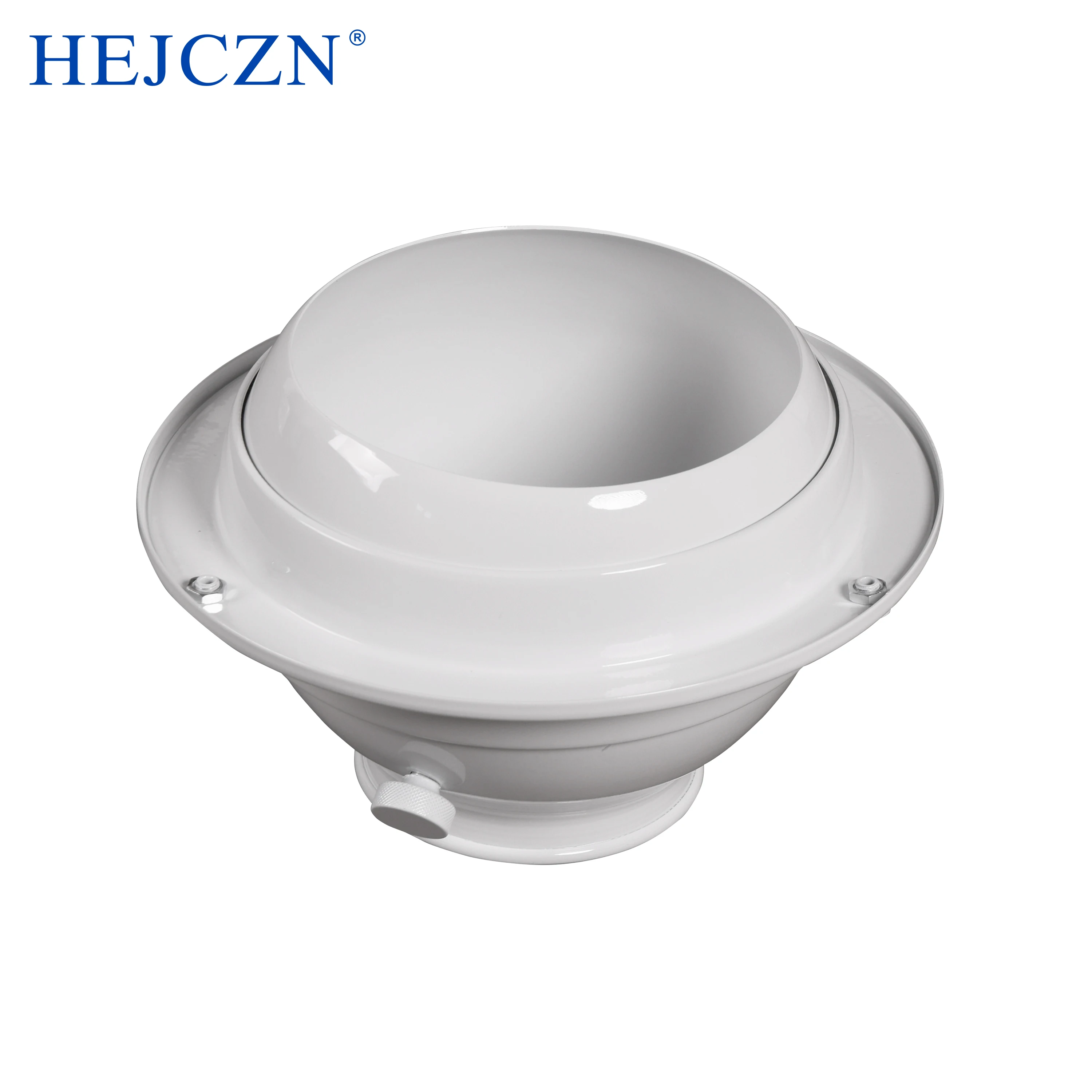 Drum Jet Diffuser Adjustable Wind Direction Aluminum Round Jet Nozzle Diffuser