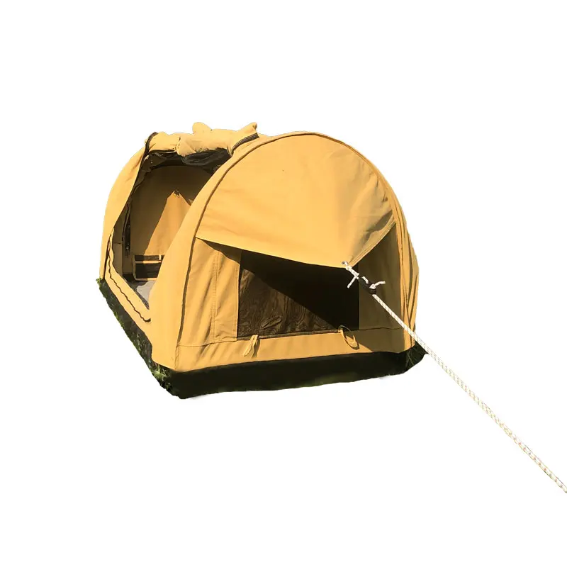 Portable Outdoor Camping Canvas Off Ground Swag Tent Waterproof
